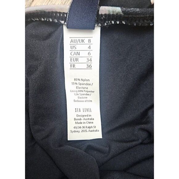 SEA LEVEL One-piece Bathingsuit Swimsuit Women's Size 4 Small - Picture 4 of 4